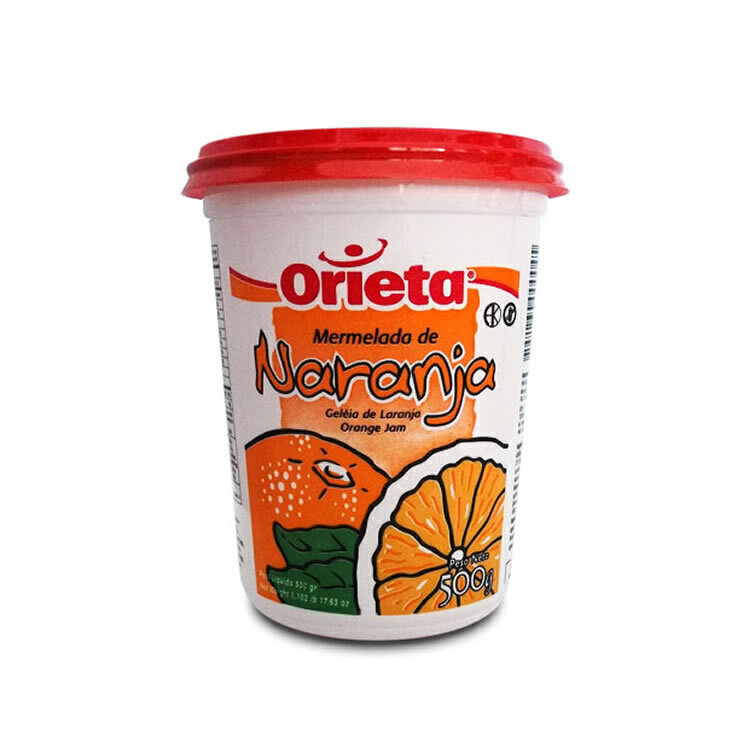 MERMELADA POTE NARANJA X 500 G ORIETA