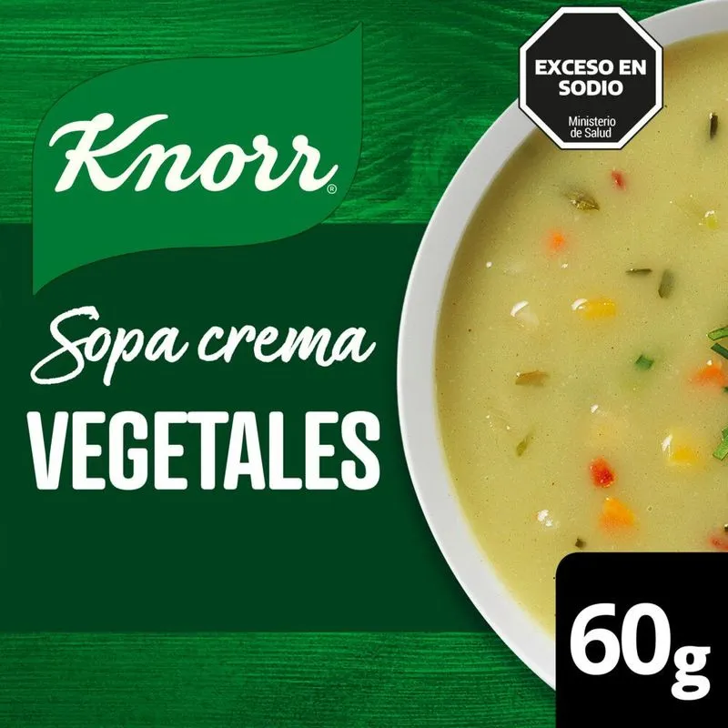 SOPA CREMA DE VEGETALES x60g KNORR